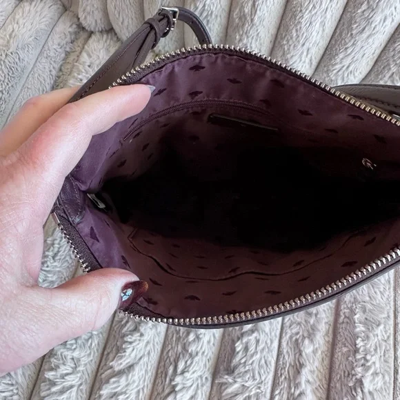 Kate Spade Red and Pink Leaf Crossbody Bag - Picture 4 of 9